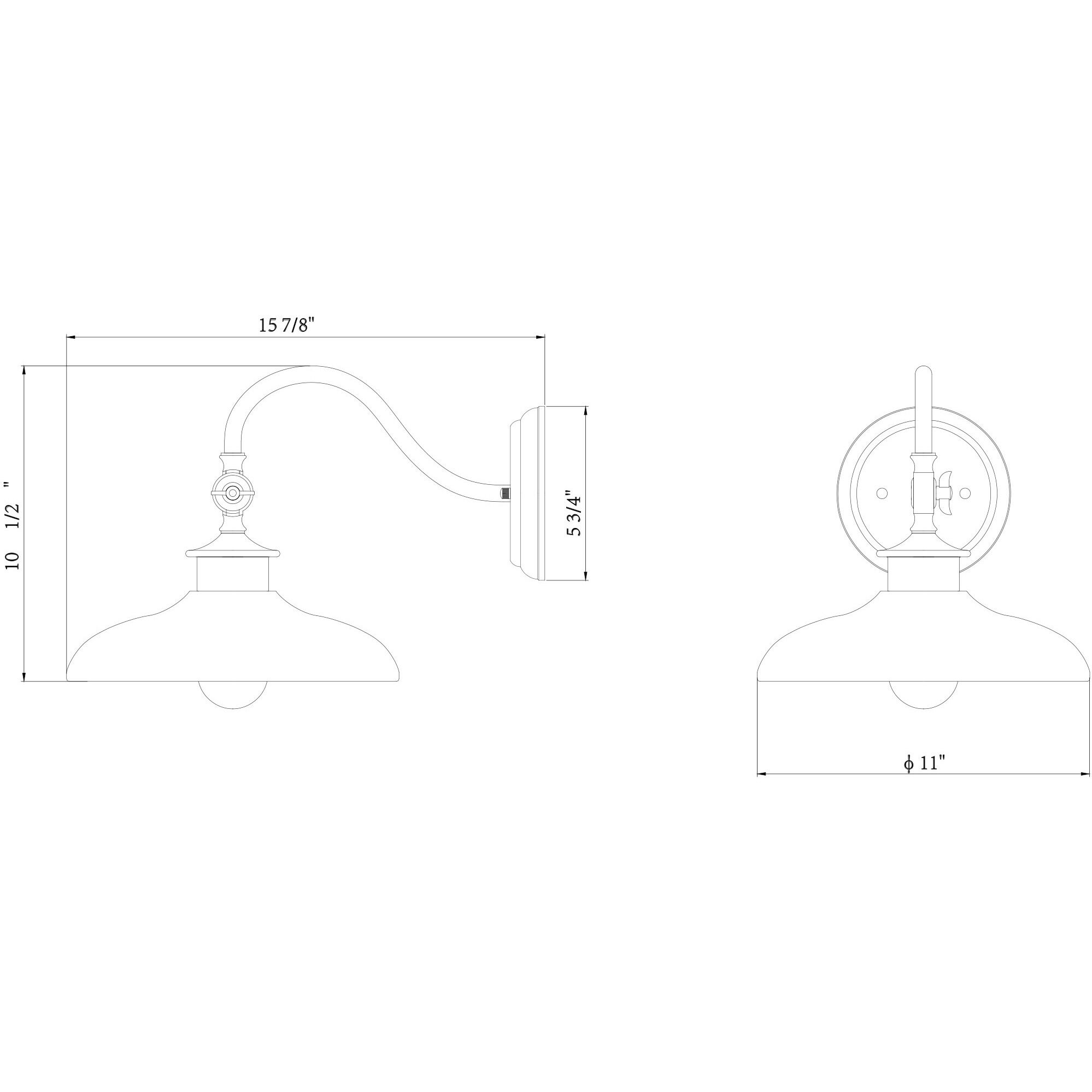 Raleigh Outdoor Wall Lantern